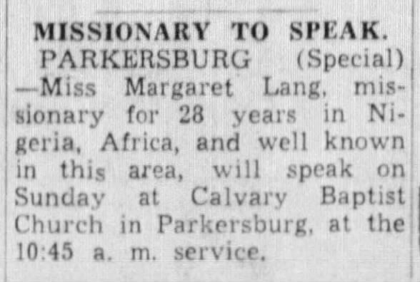 Clipping from The Courier